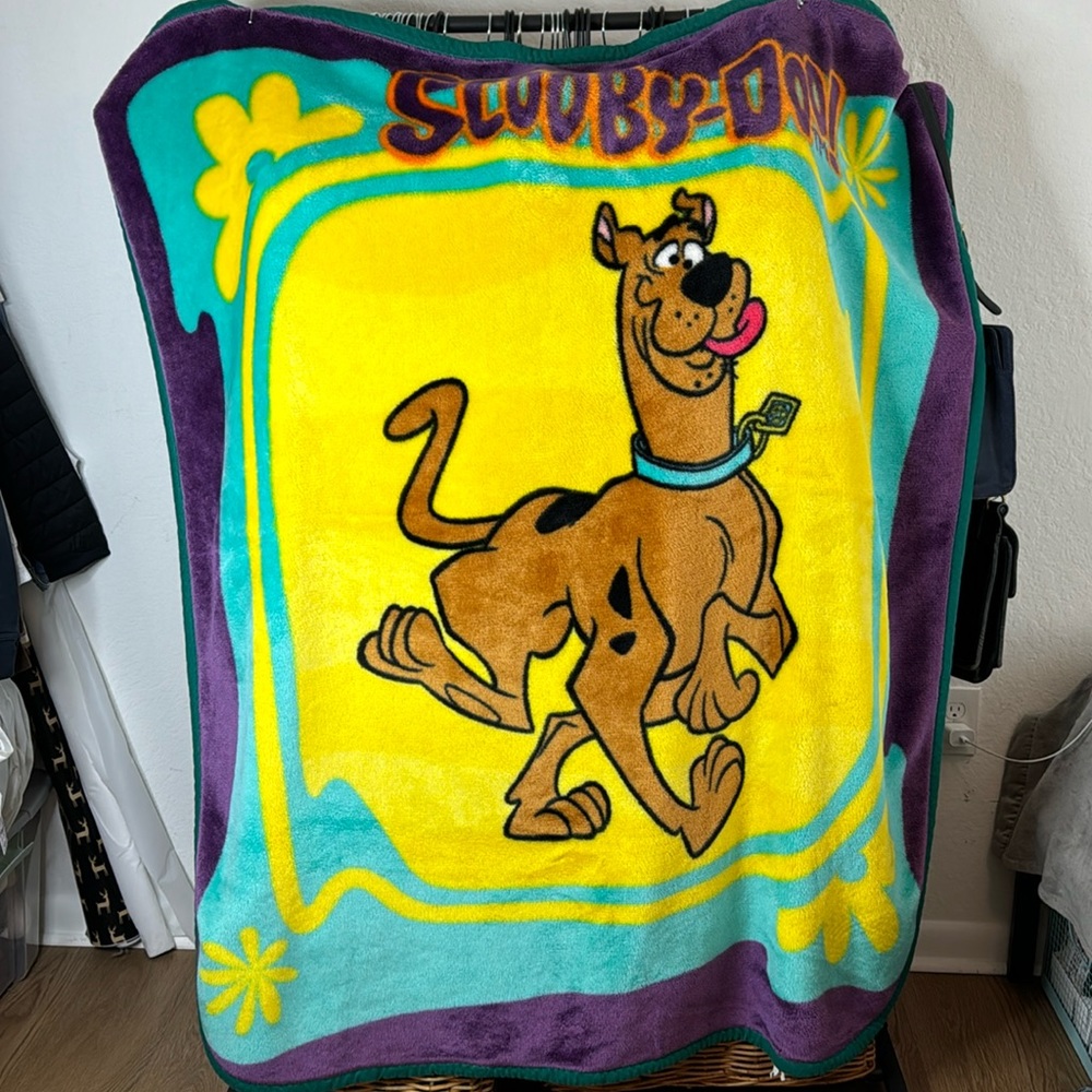 Rare vintage Scooby-Doo blanket